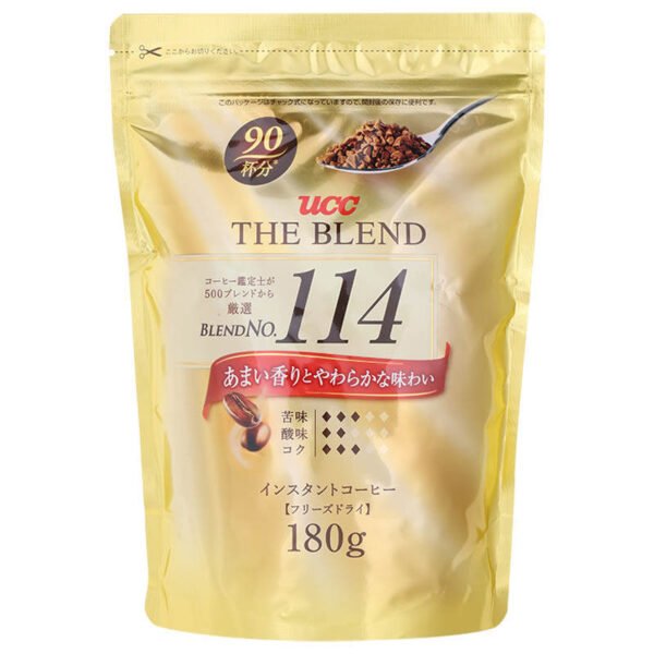 UCC The Blend 114 Instant Coffee Pouch 180g.
