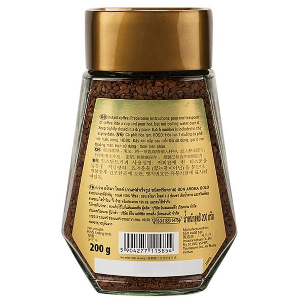 Bon Aroma Gold Instant Coffee 200g. - Image 2