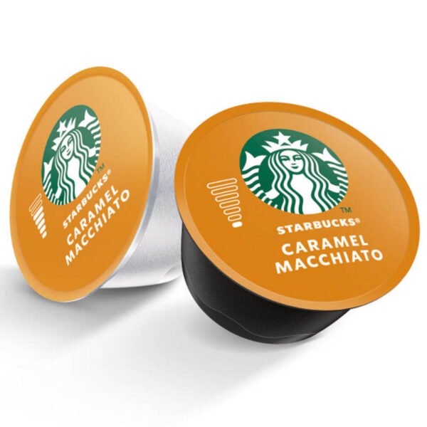Starbucks Dolce Gusto Roast Ground Coffee Caramal Macchiato 12Capsules 127.8g. - Image 2