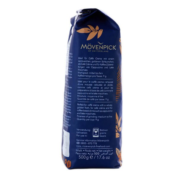 Movenpick Caffe Crema Coffee Beans 500g. - Image 3