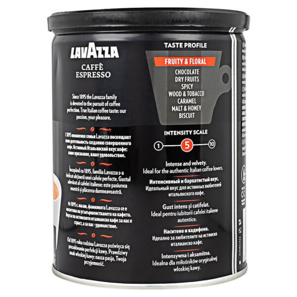 Lavazza Caffee Espresso Can 250g. - Image 2