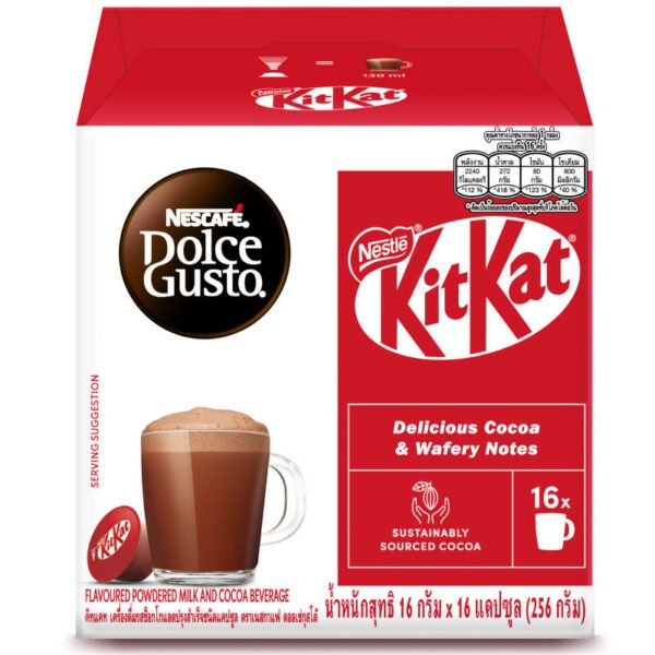 Nescafe Dolce Gusto Kitkat 16Capsules 256g. - Image 2