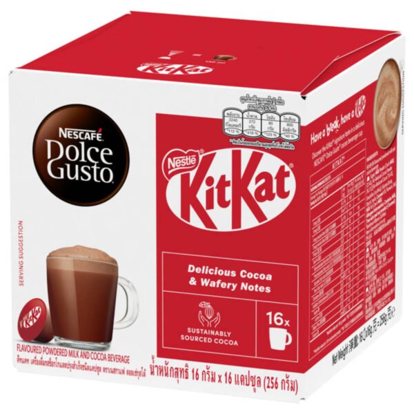 Nescafe Dolce Gusto Kitkat 16Capsules 256g. - Image 3