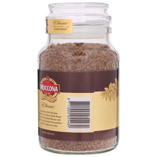 Moccona Classic Dark Roast No.8 Premium Instant Coffee Jar 200g. - Image 3