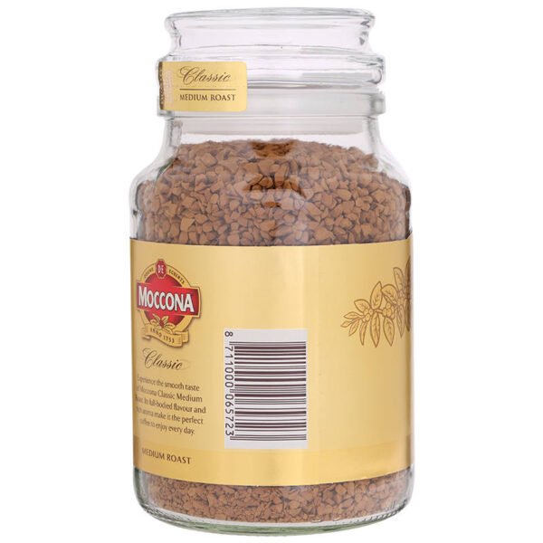 Moccona Classic Medium Roast No.5 Premium Instant Coffee Jar 200g. - Image 3