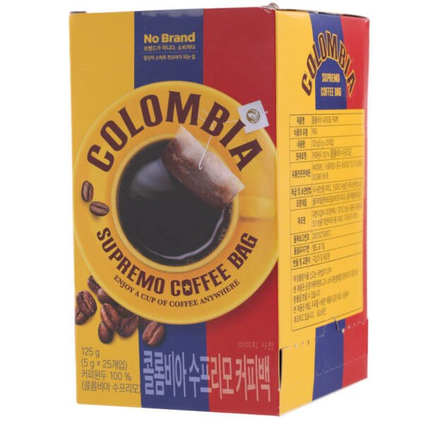 No Brand Colombia Supremo Coffee Bag 125g - Image 2
