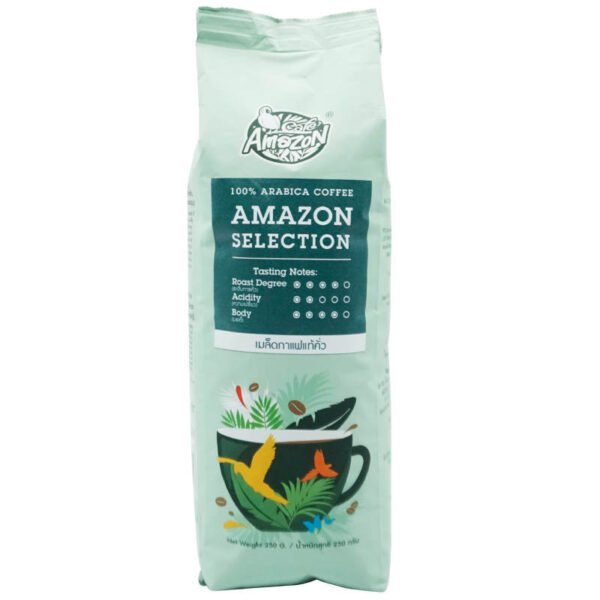 Cafe Amazon Roasted Coffee Bean Selection 250g.
