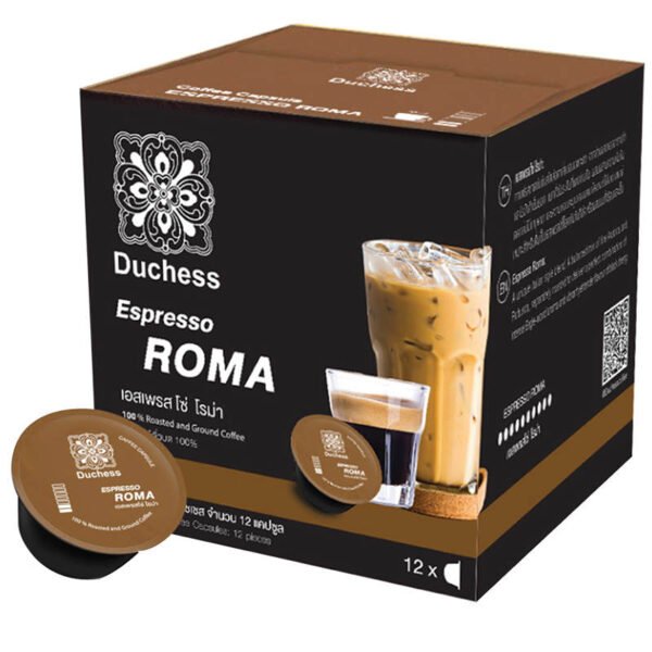 Duchess Coffee Capsule Espresso Roma 12Capsule 90g. - Image 2