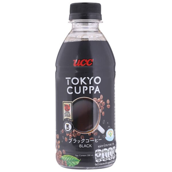 UCC Tokyo Cuppa Black Ready to Drink Coffee 250ml.