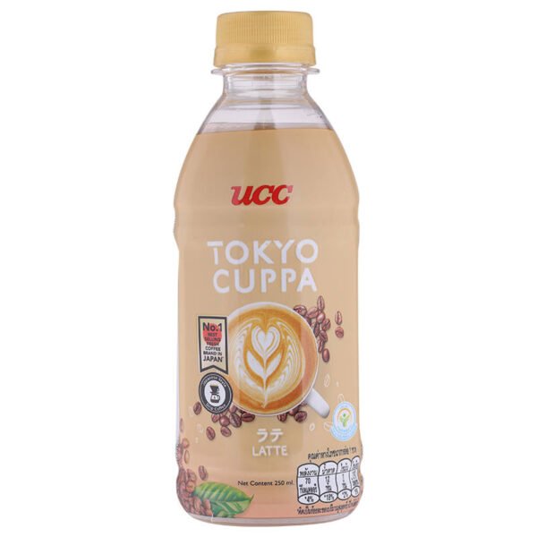 UCC Tokyo Cuppa Latte Ready to Drink Coffee 250ml.