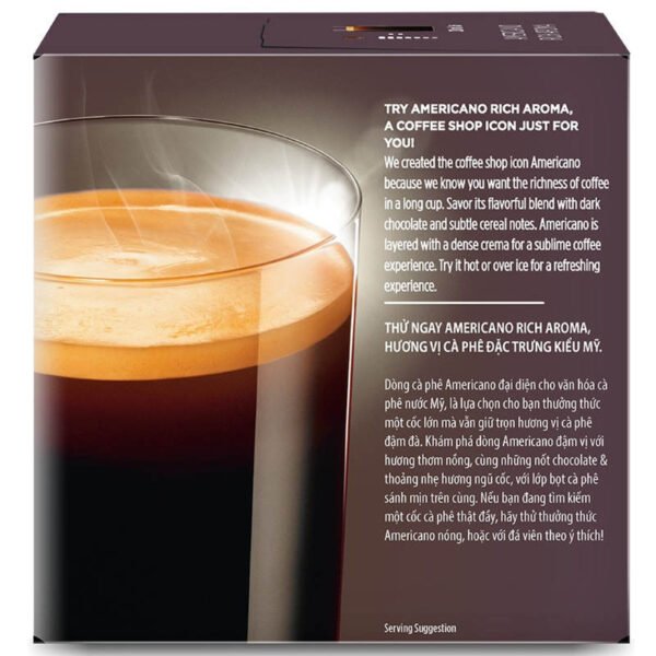 Nescafe Dolce Gusto Roast and Ground Coffee Americano Rich Aroma 12Capsules 96g. - Image 3