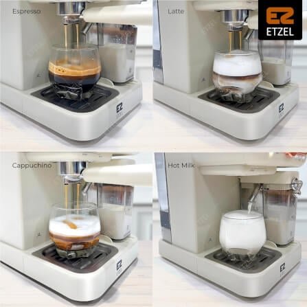 เครื่องชงกาแฟทำฟองนมอัตโนมัติ ETZEL รุ่น SN309 แรงดัน 20 บาร์ - Image 5